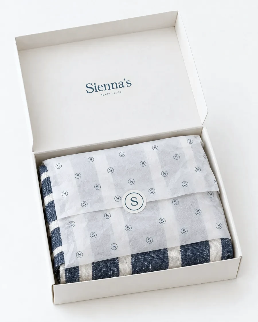 Printed tissue in a mailer
